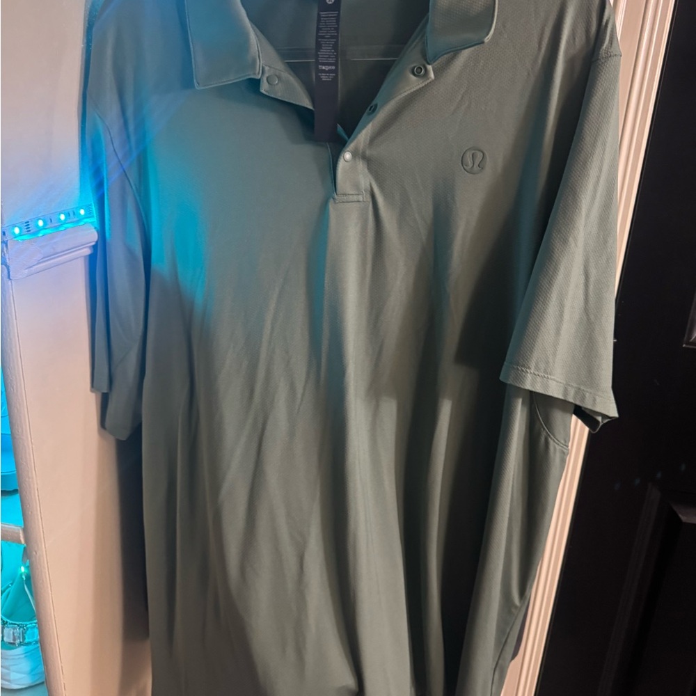 Men's Lululemon Logo Sport Polo Shirt